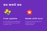 Valentines Day Icons Set, an Object Illustration by Creative Perspective (Thumbnail 4 of 6)