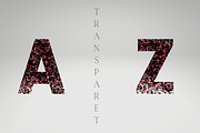 Glitter Red Alphabet Clipart, a Graphic by tahananeart (Thumbnail 2 of 3)