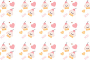 Valentine´s Day Patterns, a Pattern Graphic by Pegaconleche Papercute (Thumbnail 6 of 8)
