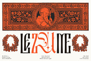 Runholdy Typeface, a Blackletter Font by alit design (Thumbnail 7 of 15)