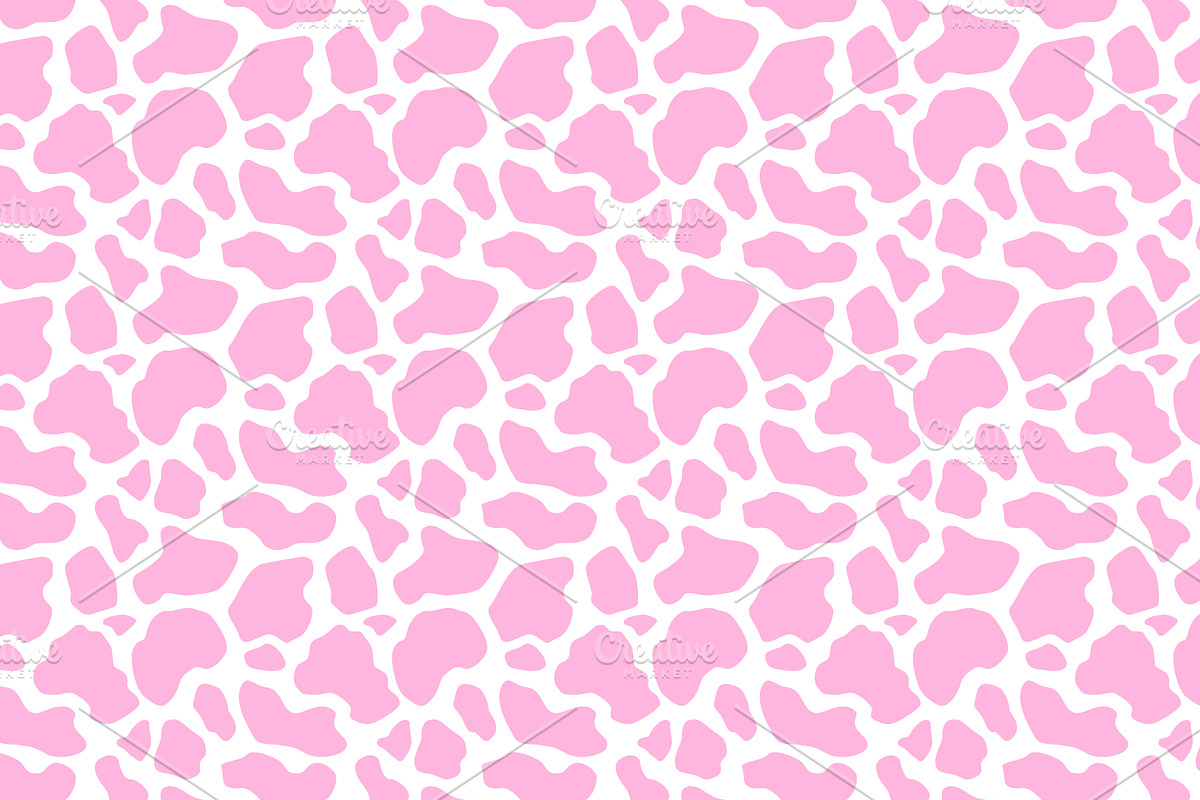 Cow Print in Pastel Colors preview 2