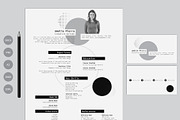Resume Template & Business Card, a Resume Template by TH Pixel (Thumbnail 1 of 5)