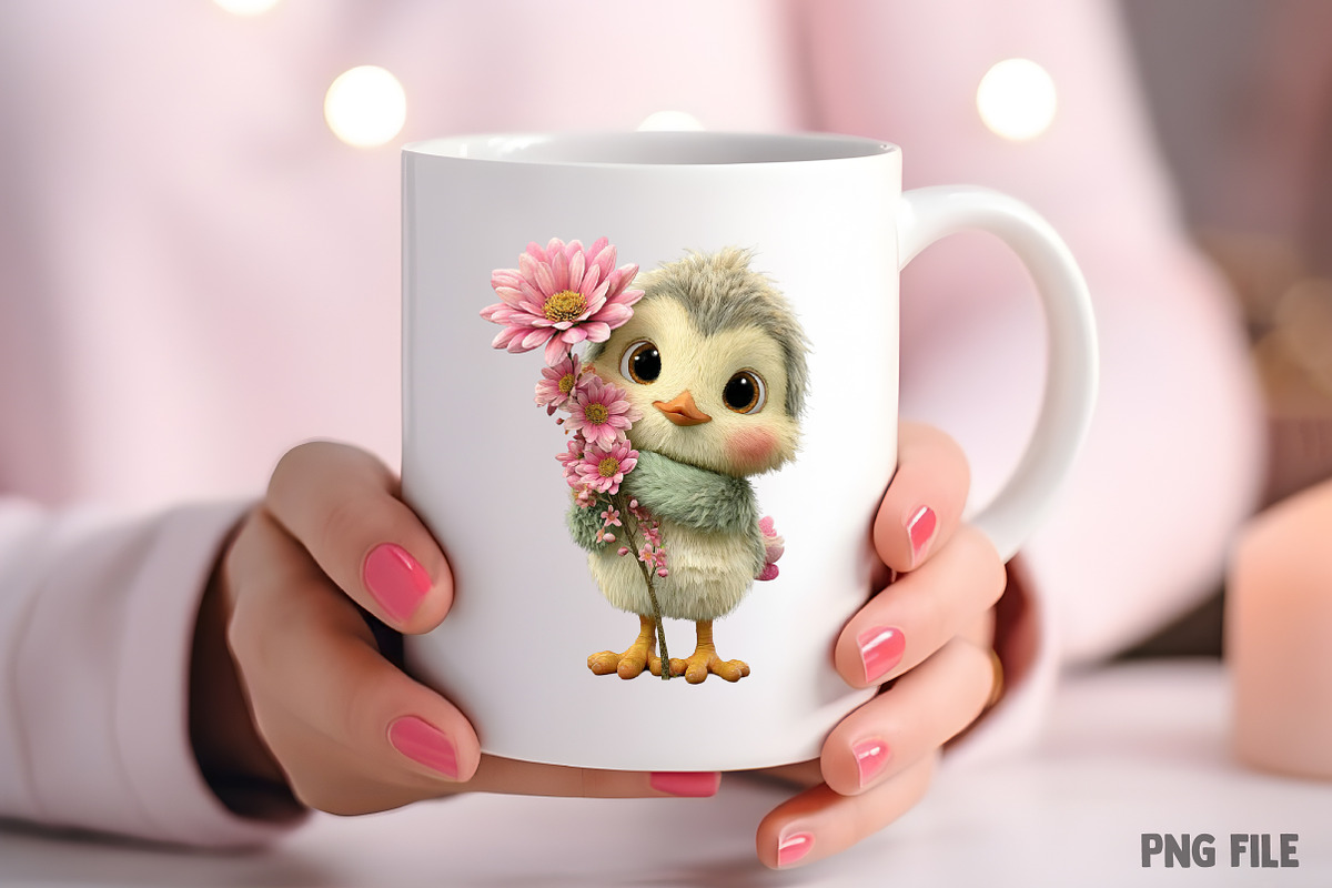 Whimsical Spring Birds Clipart PNG, an Illustration by Craft Nest (Photo 8 of 11)