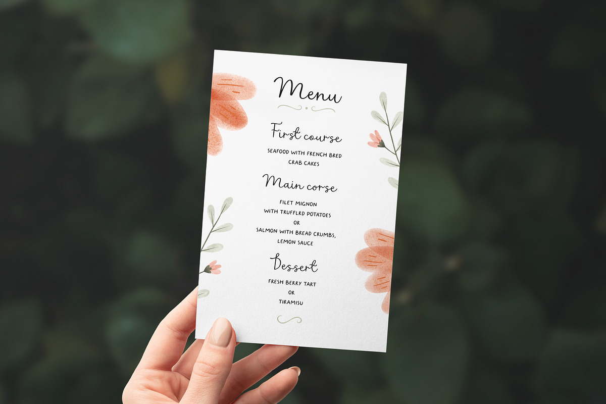 Forest house | Font duo, a Script Font by AngelinaKovel (Photo 5 of 14)