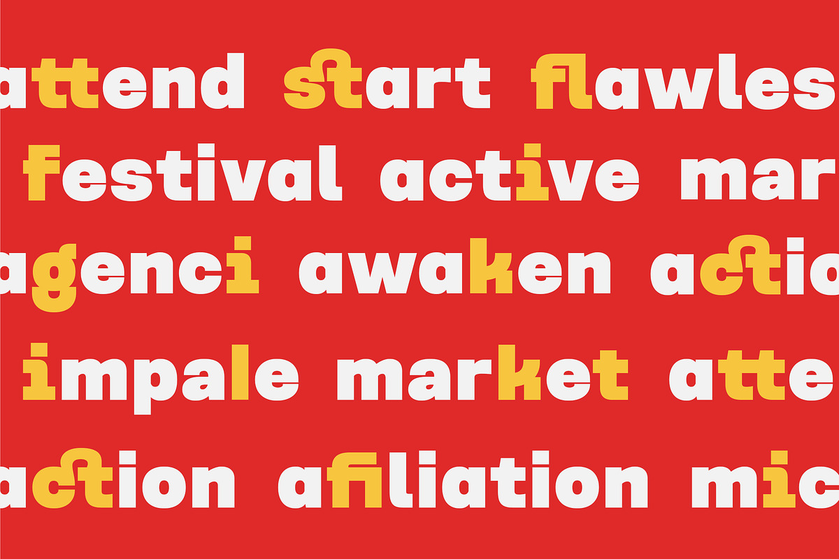 Kagelia - Modern Bold Minimal Sans, a Sans Serif Font by Typia Nesia (Photo 6 of 14)