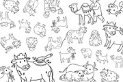 eid al adha hand drawn set, a Seasonal Illustration by foxndeer (Thumbnail 4 of 4)