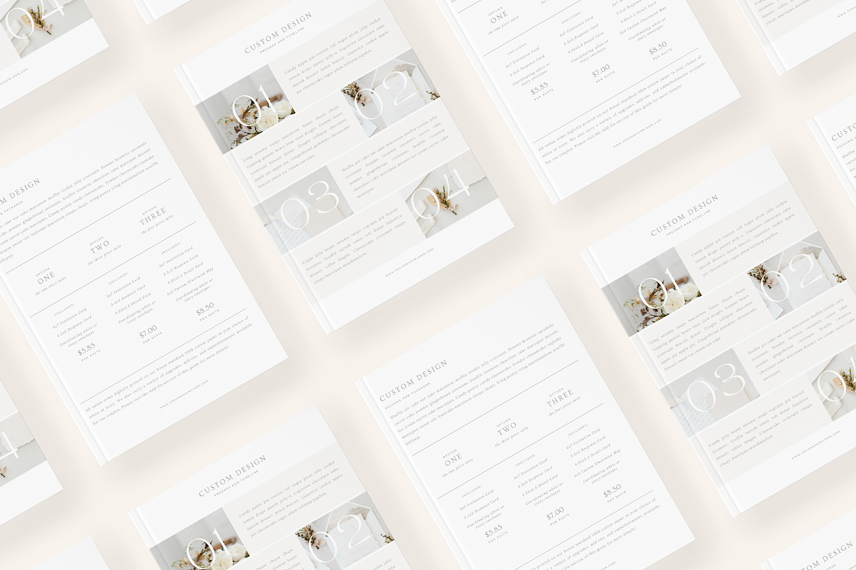CANVA Process/Pricing Guide Template, a Magazine Template by Loren Schmidt Studio (Photo 7 of 9)