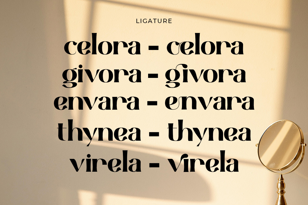 Vigrit - Display Serif for Luxury, a Sans Serif Font by roomspace creative lab (Photo 11 of 11)