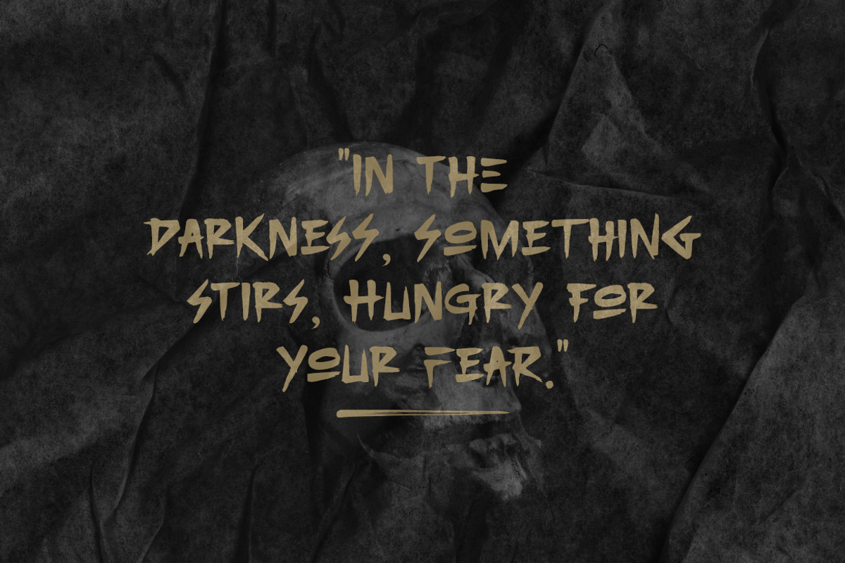 Horror brush font - Morbid Bones, a Blackletter Font by Rochart (Photo 3 of 10)