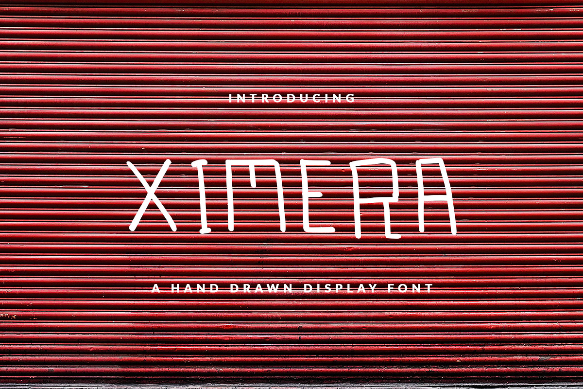 XIMERA DISPLAY FONT FOR HEADER