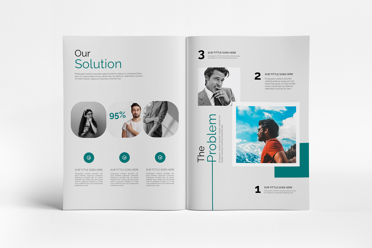 Business Proposal Template I Canva, a Brochure Template by PixWork (Photo 9 of 13)