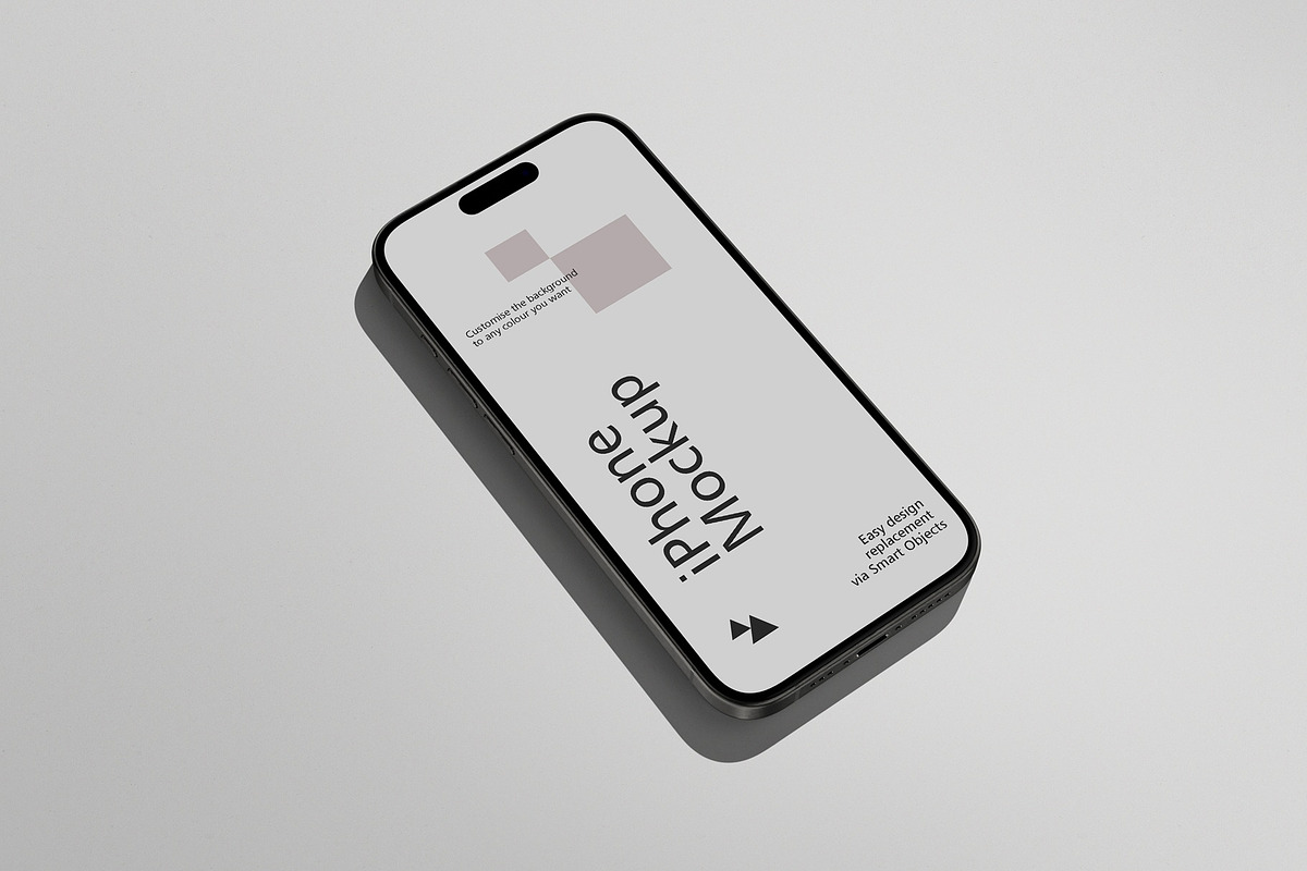 iPhone Pro Mockup, an iPhone Mockup by Tahtagraphic (Photo 4 of 5)