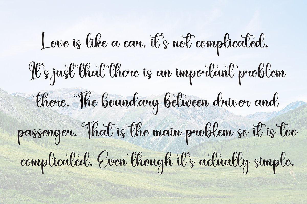 Easter | Script Font, a Handwritten Font by Scratchones (Photo 6 of 8)