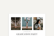 Graduation Announcement Template BR, an Invitation Template by Laurie Cosgrove Design (Thumbnail 5 of 7)