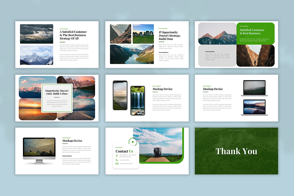 Environment Google Slides, a Presentation Template by Salamahtype (Photo 5 of 5)