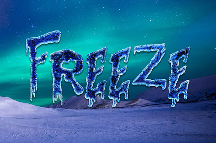 Candy Cane Text For Photoshop preview 2