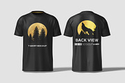 Realistic T-Shirt Mockup, an Apparel Mockup by graphiccrew (Thumbnail 10 of 12)