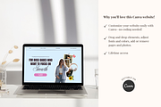 Canva Social Media Manager Portfolio, a Landing Page Template by GlamWebDesigns (Thumbnail 5 of 8)
