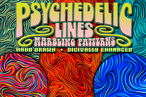 7 Psychedelic Line Patterns