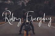 Billortte, a Script Font by Aldedesign (Thumbnail 2 of 9)
