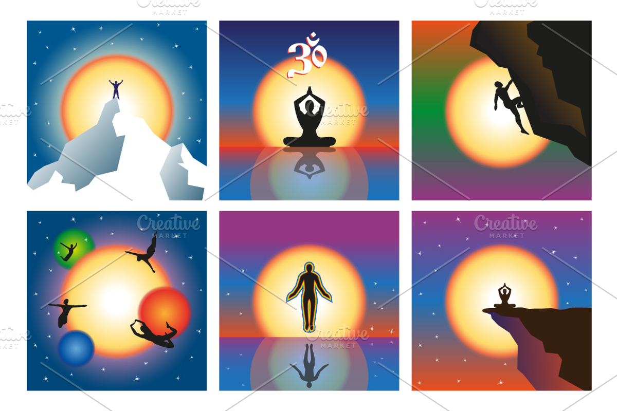 Concept Spiritual Symbol, a Healthcare Illustration by Adamskyistudio (Photo 3 of 3)