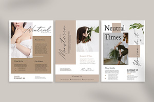 Neutral Flyer Templates