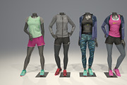Female mannequin pack 2, a Characters & Person 3D Model by mrGarret (Thumbnail 3 of 13)