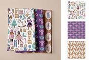 Nutcracker Seamless Pattern Bundle, a Pattern Graphic by Alanna Messina Design Co (Thumbnail 7 of 8)