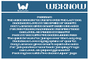 Retrospective font, a Font by weknow (Thumbnail 6 of 8)