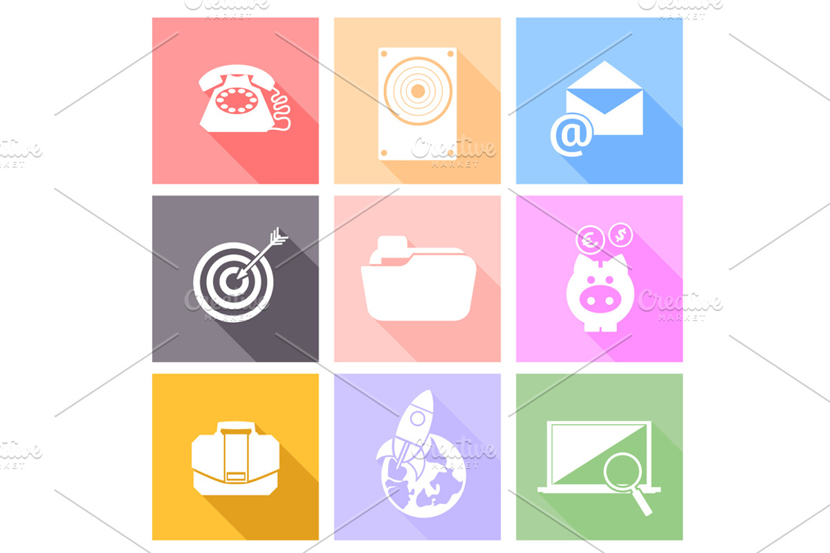 Set icons for web and mobile