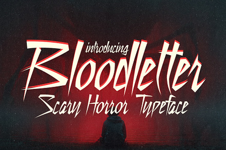 Bloodletter - Sharp Horror Typeface