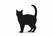 Elegant Cat  Silhouette Bundle, a Graphic by hafijul (Thumbnail 4 of 11)
