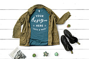 T-Shirt Mockup Bundle Bella Canvas, a Shirt Mockup by lock and page (Thumbnail 68 of 71)