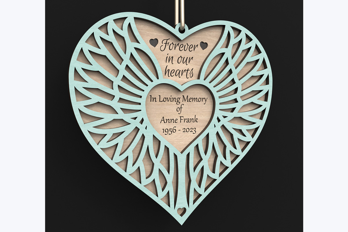 Personalized Angel Wing Memorials, an Object Graphic by ThemeXDigital (Photo 5 of 7)