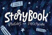 Storybook Brushes for Procreate, a Brush Add-On by studio.pancz (Thumbnail 1 of 6)