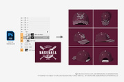 Baseball Hat Mock-up, a Hat Mockup by Branda Keeps (Thumbnail 15 of 17)