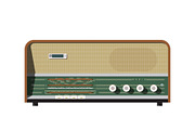 Vintage Radio Vector Illustrations, an Object Illustration by BenDesigner (Thumbnail 2 of 6)