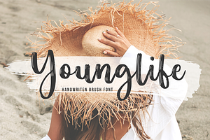 Younglife A Handwritten Script Font, a Script Font by Allouse Studio