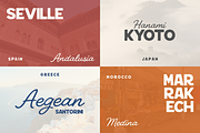 Sunset Journey – Sans & Script Duo, a Script Font by Creacy Studio (Thumbnail 6 of 9)