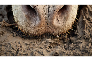cattle cow hoof depic ai generated, an Animal Photo by pikepicture