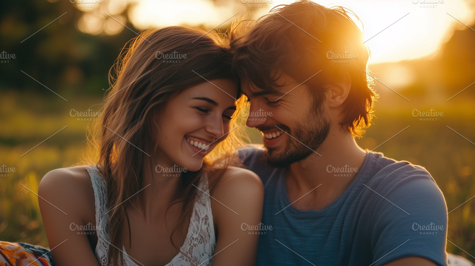 Young couple shares a joyful, a Person Photo by MistyDay