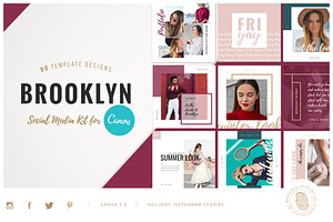 CANVA & PPT Brooklyn Social Media