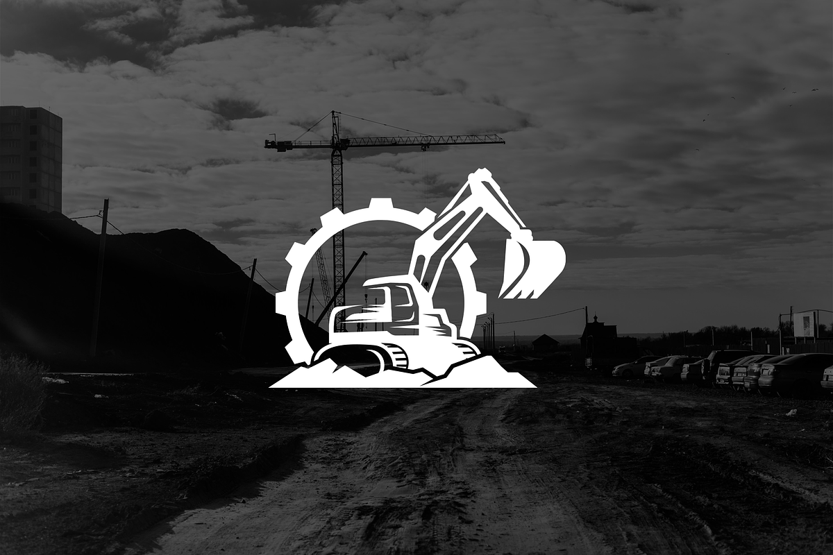Modern Excavator Construction Logo, a Branding & Logo Template by Luxury Logos (Photo 2 of 4)