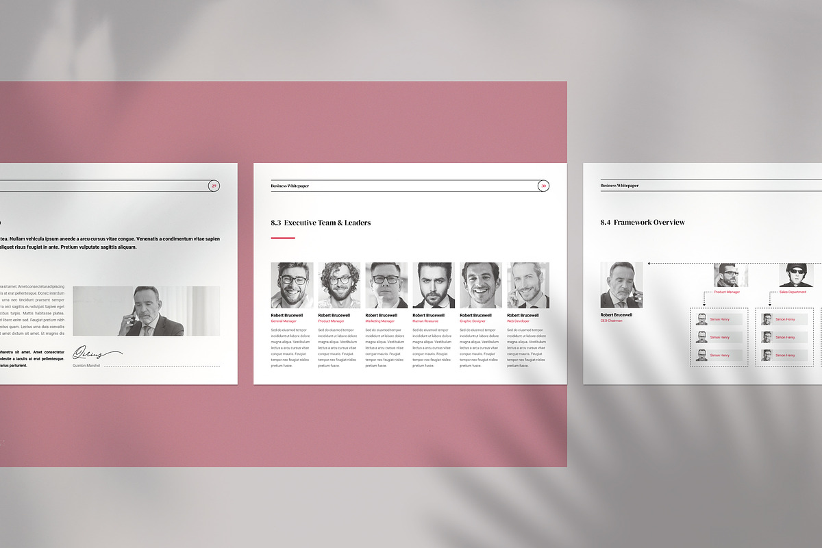 White Paper | Canva, Word, InDesign, a Brochure Template by Orcshape Studio (Photo 11 of 16)