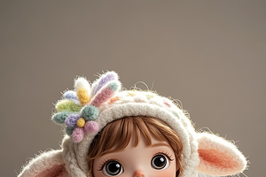 Fluffy girl