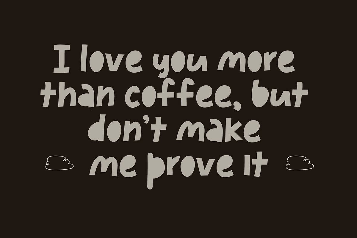 cutout playful handwritten font, a Handwritten Font by Ashiya Pixel (Photo 2 of 16)