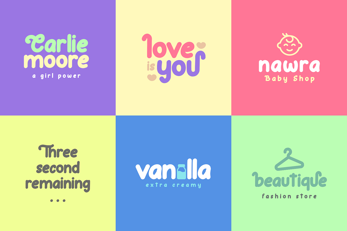 Dark Kids - A Funny & Playful Font, a Font by Pixesia Studio (Photo 5 of 10)