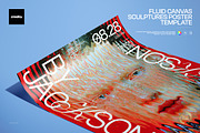 Fluid Sculptures Poster Template, a Poster Template by creatsy5 (Thumbnail 1 of 4)