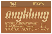 antelope run font, a Script Font by weknow (Thumbnail 2 of 5)