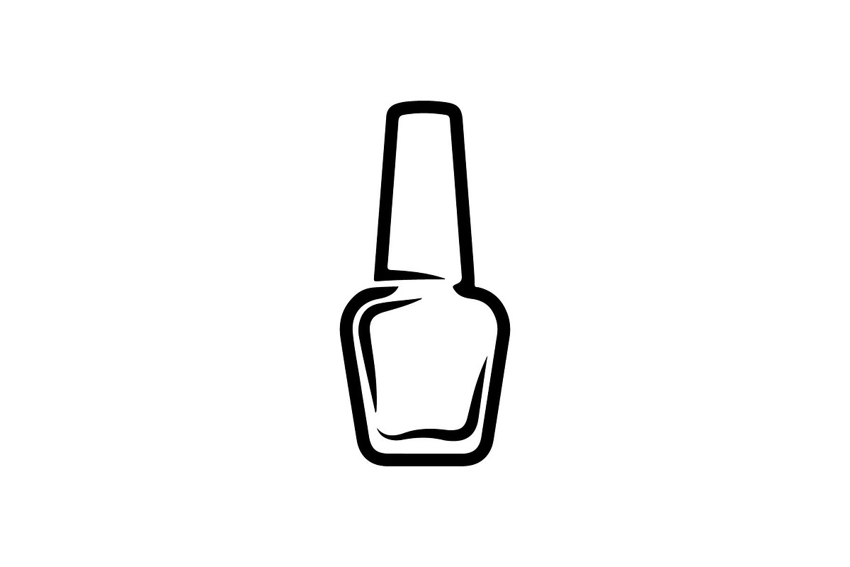 Nail Polish Bottle Silhouettes, an Object Graphic by yasushie (Photo 14 of 14)